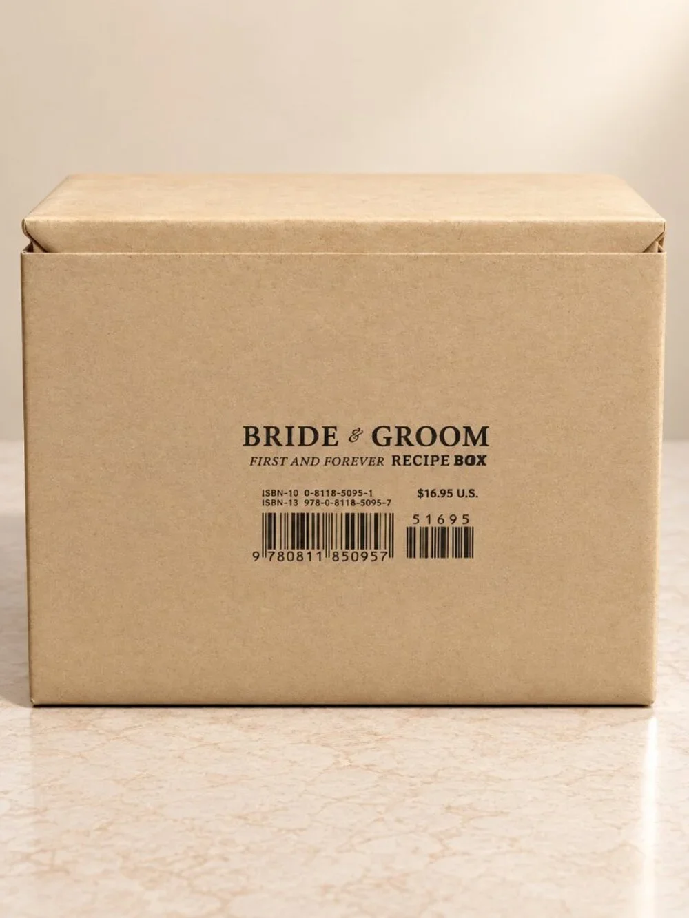 Bride & Groom First and Forever Recipe Box New Sealed 2006 Chronicle Books
